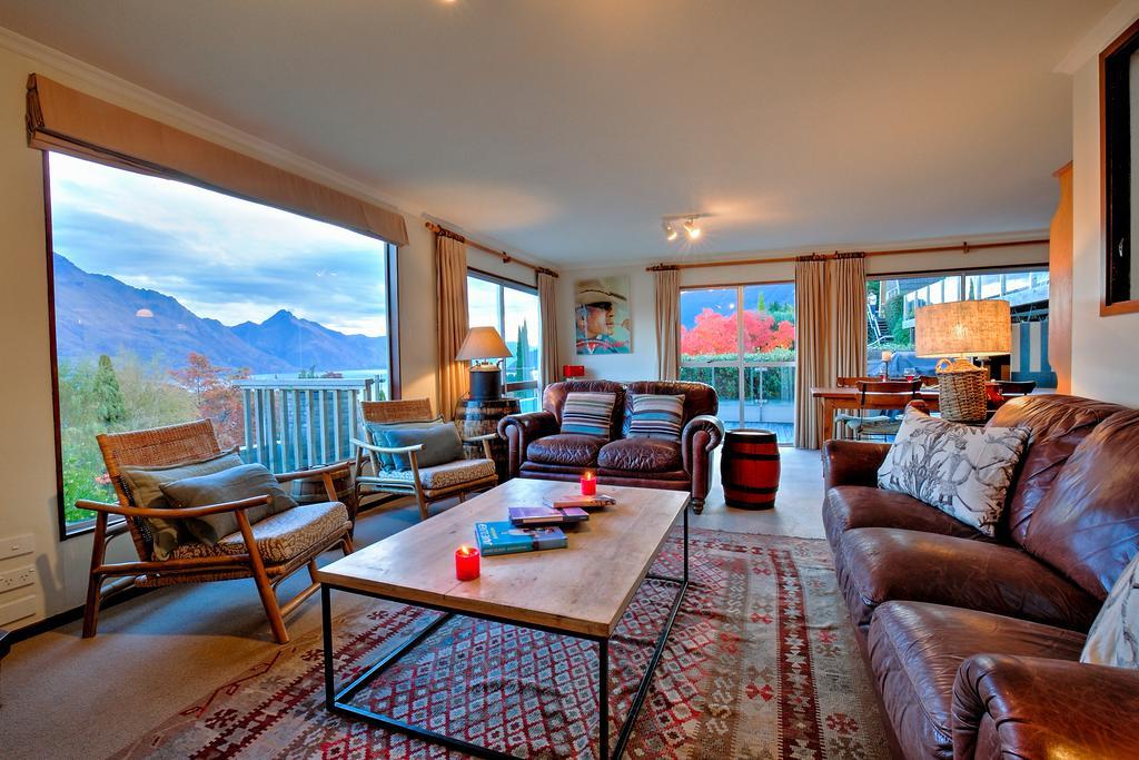 فيلا Breath-Taking Views Panorama Terrace كوينستاون الغرفة الصورة